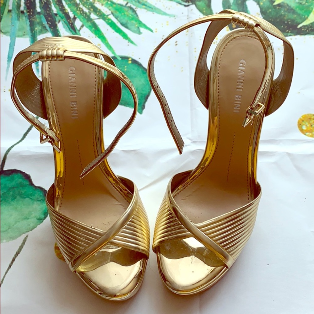 GIANNI BINI SANDAL HEELS